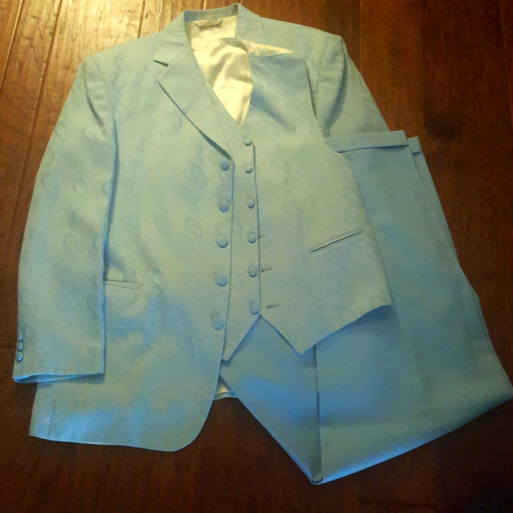 Men's Suit Sky Blue